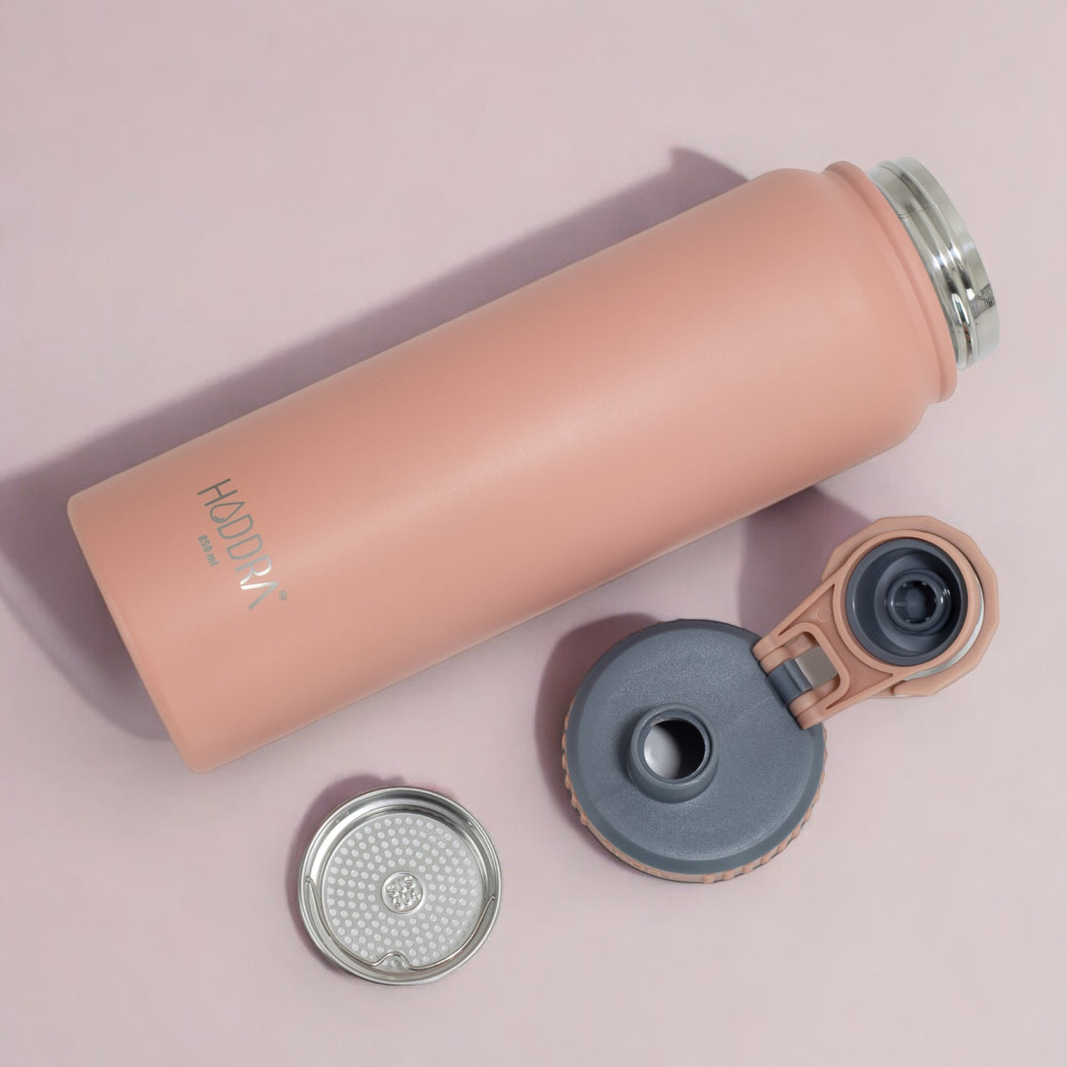 Garrafa Térmica Haddra 850ml em Aço Inox