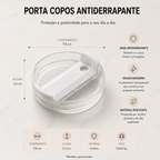 Tampa para Copo Térmico Haddra Lab H520 - Modelo Rosqueável