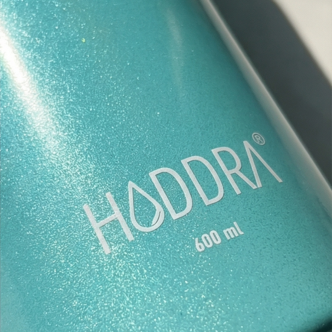 Garrafa Térmica Haddra Perolada 600ml em Aço Inox