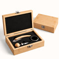 Kit Vinho com 3 peças em Caixa de madeira - Haddra Lab