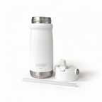 Garrafa Térmica Haddra 550ml com Canudo e Alça