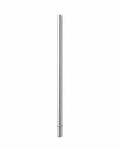 Canudo Metal 27cm para Garrafas e Quenchers | Prateado