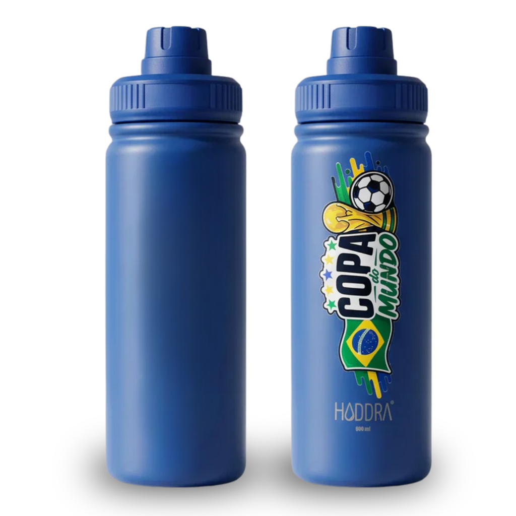 Garrafa Térmica Haddra 600ml em Aço Inox - H600
