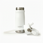 Garrafa Térmica Haddra 550ml com Canudo e Alça
