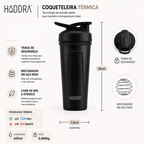 Coqueteleira Térmica Haddra Vibe 600ml com Mola