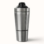 Haddra Motion 600ml Thermal Shaker Bottle with Compartment
