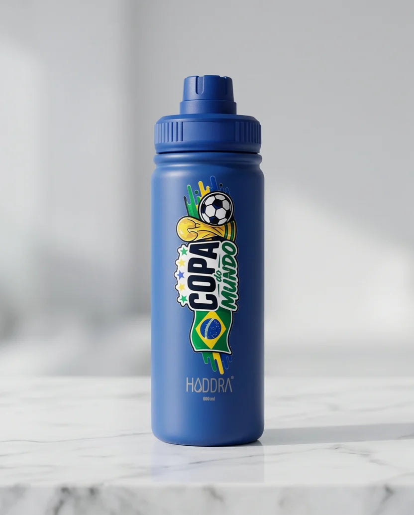 Garrafa Térmica Haddra 600ml em Aço Inox - H600