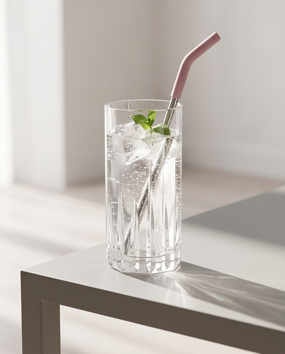Popote Metálico 27cm para Vasos Térmicos y Quenchers