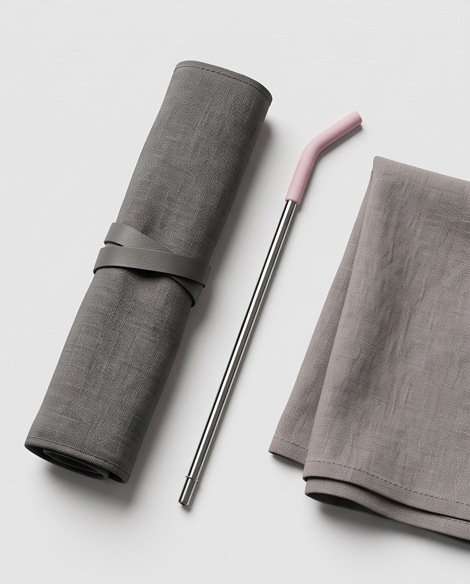 Popote Metálico 27cm para Vasos Térmicos y Quenchers