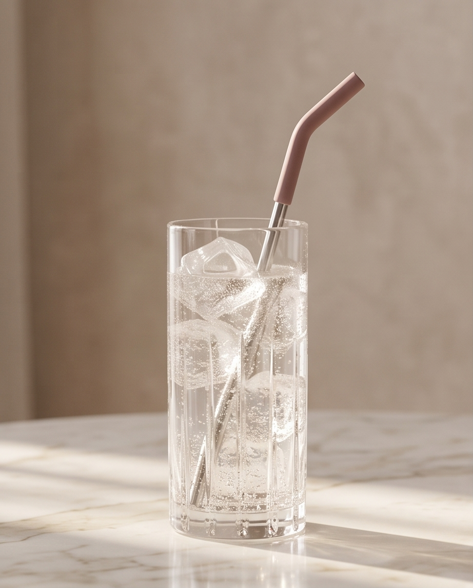 Popote Metálico 27cm para Vasos Térmicos y Quenchers