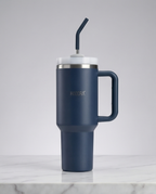 Copo Térmico Haddra 1200ml com Canudo Inox e Alça