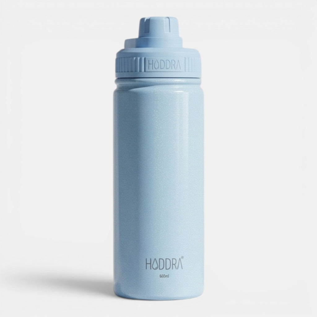Garrafa Térmica Haddra Perolada 600ml em Aço Inox