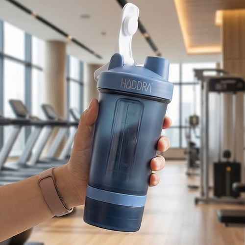 Coqueteleira Haddra 500ml com 2 Compartimentos