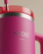 Copo Térmico Haddra 1200ml com Canudo Inox e Alça