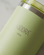 Copo Térmico Haddra 1200ml com Canudo Inox e Alça