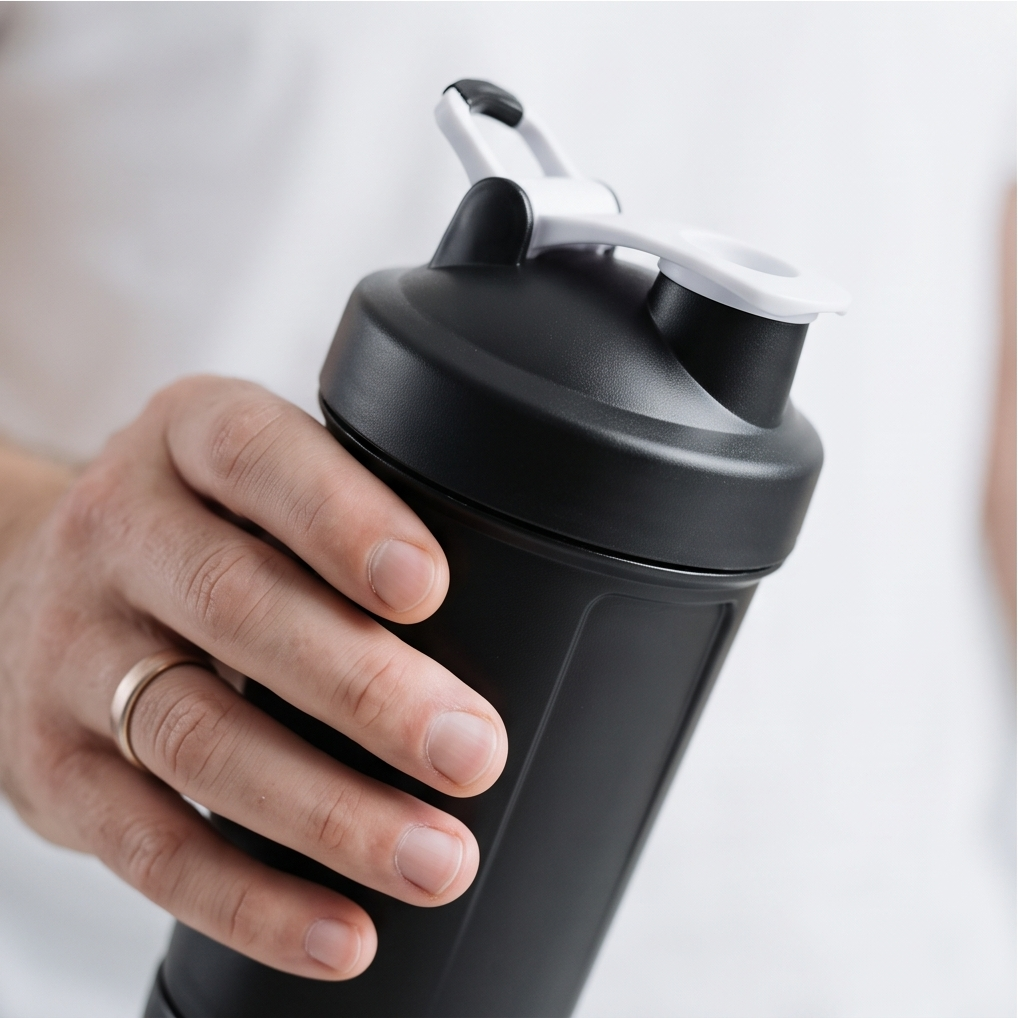 Coqueteleira Haddra 500ml com 2 Compartimentos
