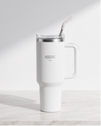 Copo Térmico Haddra 1200ml com Canudo Inox e Alça
