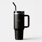 Copo Térmico Haddra 1200ml com Canudo Inox e Alça