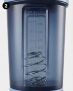 Coqueteleira Haddra 500ml com 2 Compartimentos