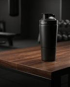 Haddra Motion 600ml Thermal Shaker Bottle with Compartment