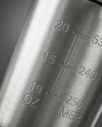 Haddra Motion 600ml Thermal Shaker Bottle with Compartment