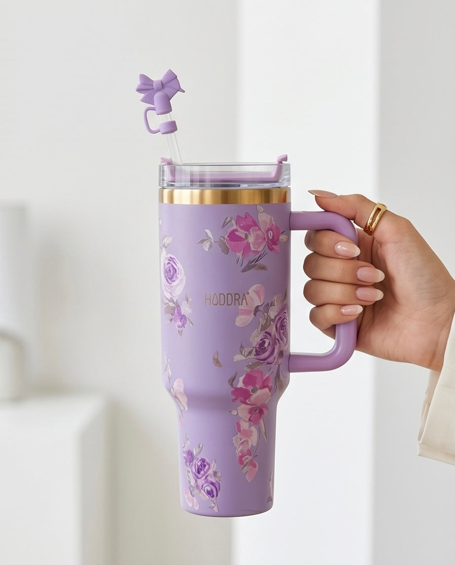 Haddra Secret Garden Collection 1200ml Insulated Tumbler