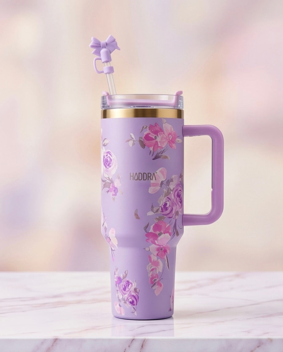 Haddra Secret Garden Collection 1200ml Insulated Tumbler