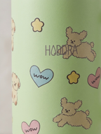 Copo Térmico Haddra 1200ml Desenhos Fofos com Canudo Inox e Alça