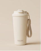 Copo Inox Haddra 480ml com Tampa e Alça | HC480