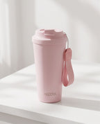 Copo Inox Haddra 480ml com Tampa e Alça | HC480