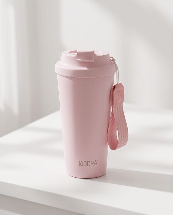 Copo Inox Haddra 480ml com Tampa e Alça | HC480