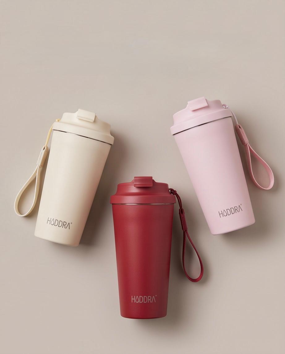 Copo Inox Haddra 480ml com Tampa e Alça | HC480