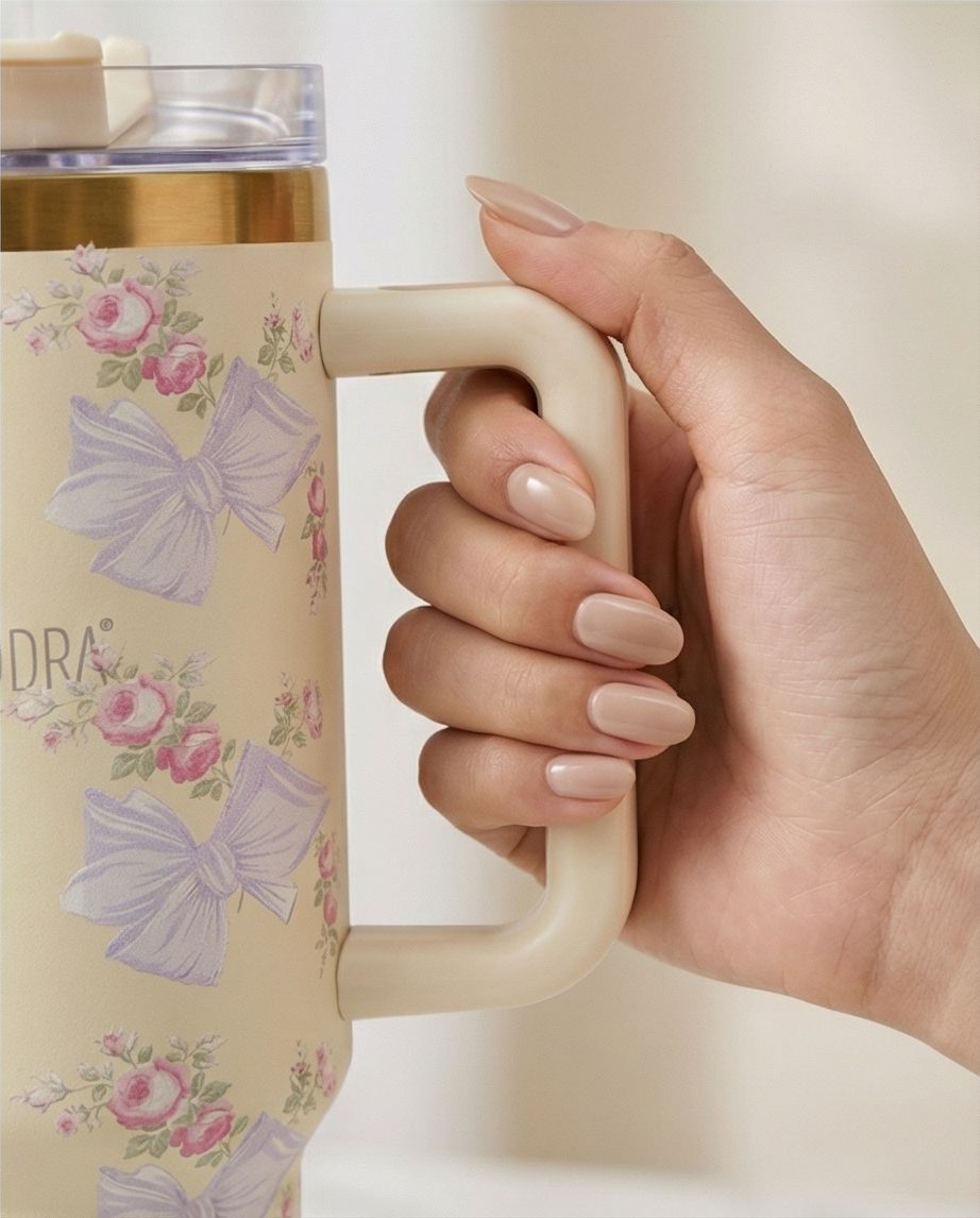 Haddra Secret Garden Collection 1200ml Insulated Tumbler