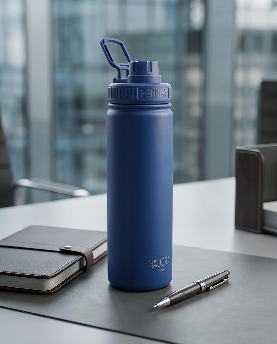 Garrafa Térmica Haddra 800ml em Aço Inox