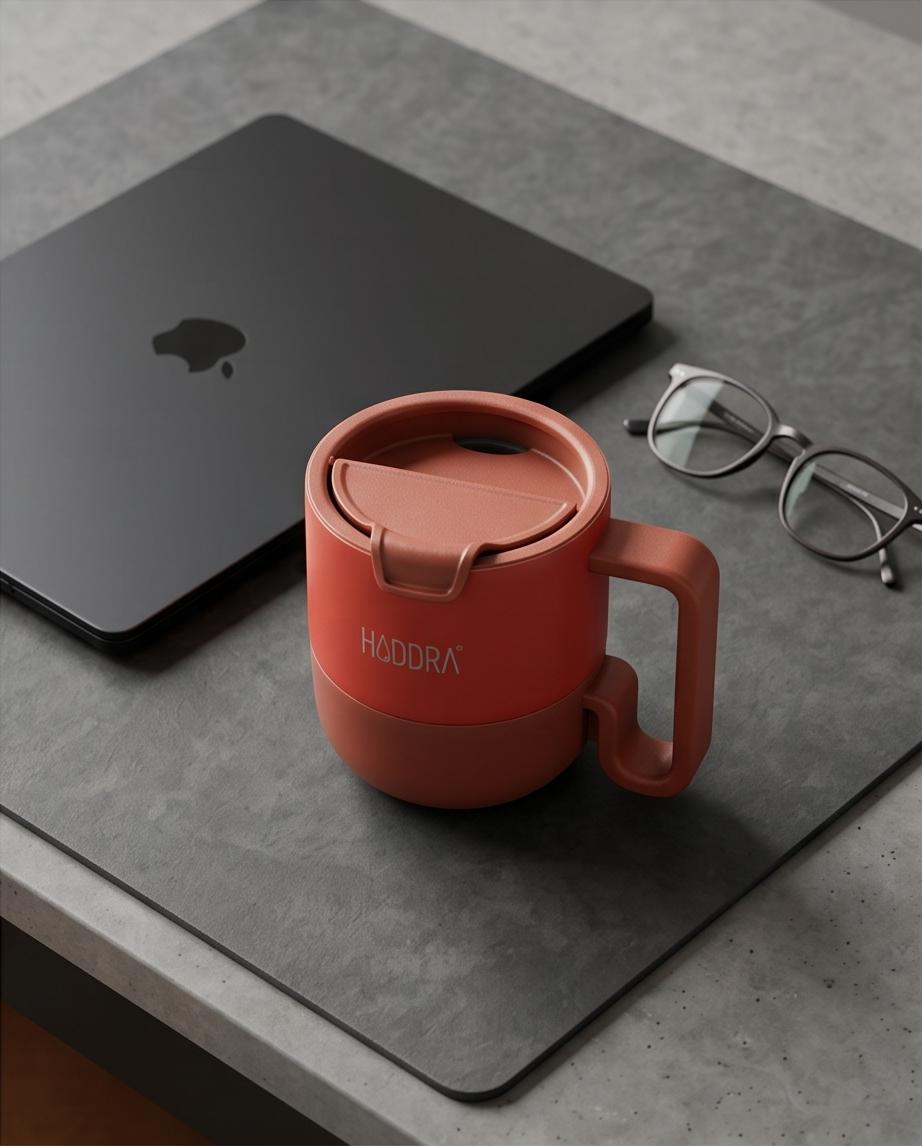 Copo Mug Térmico Haddra 500ml com Alça