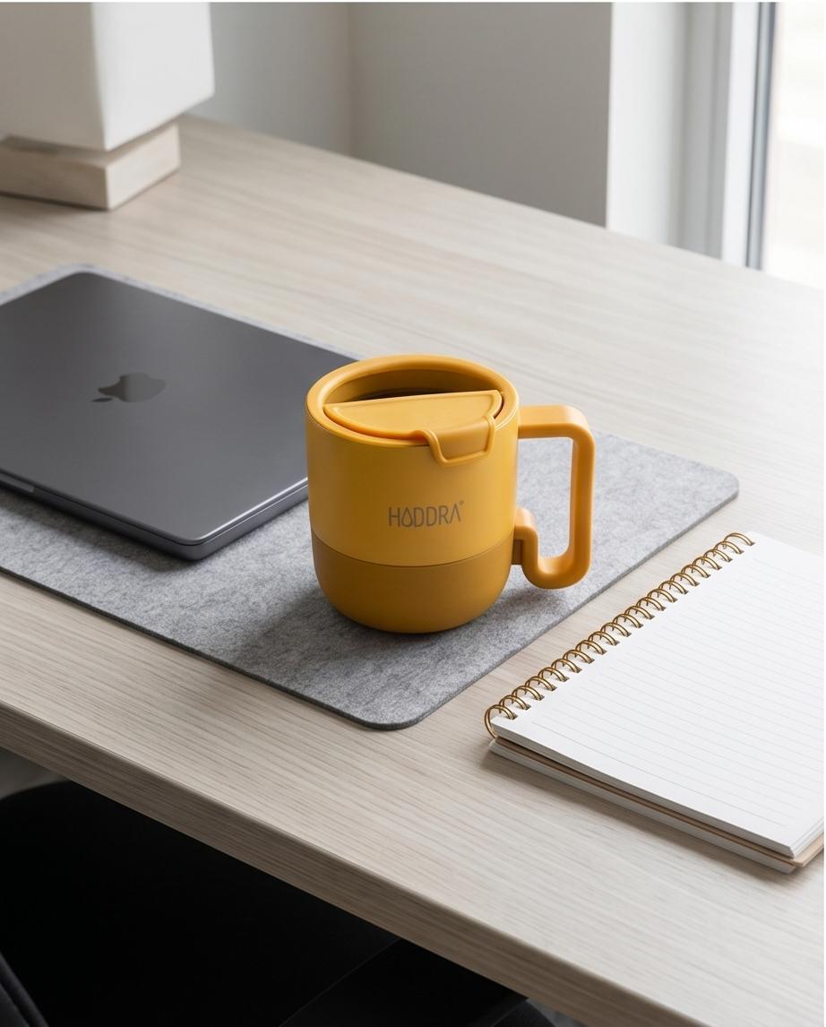 Copo Mug Térmico Haddra 500ml com Alça