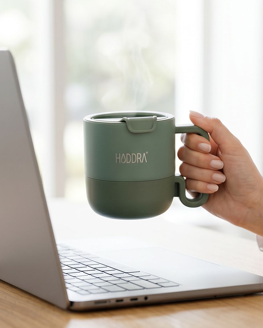 Copo Mug Térmico Haddra 500ml com Alça