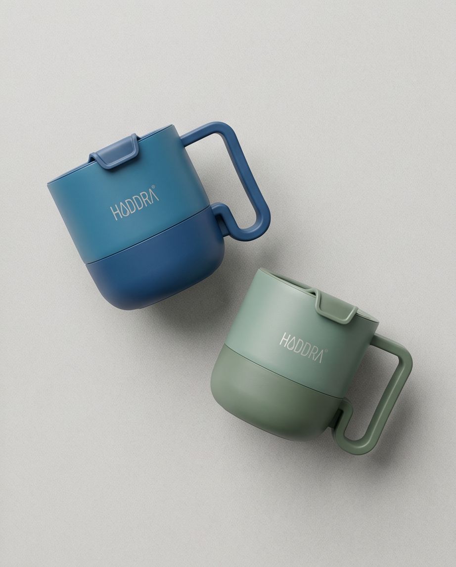 Copo Mug Térmico Haddra 500ml com Alça