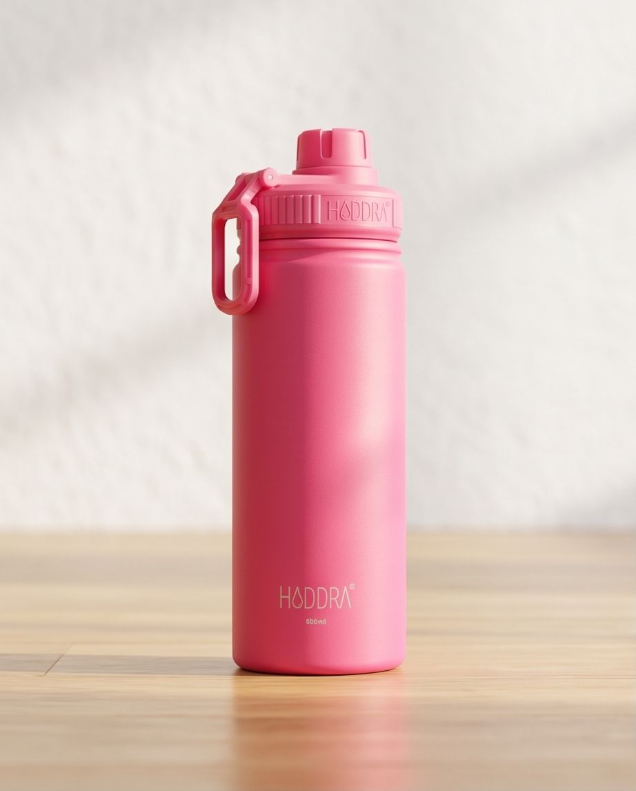 Garrafa Térmica Haddra 600ml em Aço Inox - H600