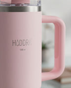 Copo Térmico Haddra 1200ml com Canudo Inox e Alça