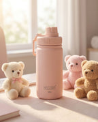 Garrafa Térmica Infantil Haddra Kids 400ml em Aço Inox