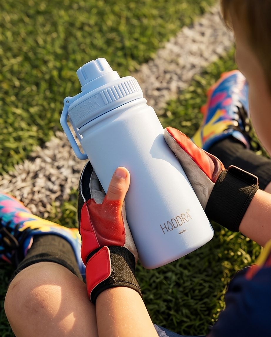 Garrafa Térmica Infantil Haddra Kids 400ml em Aço Inox