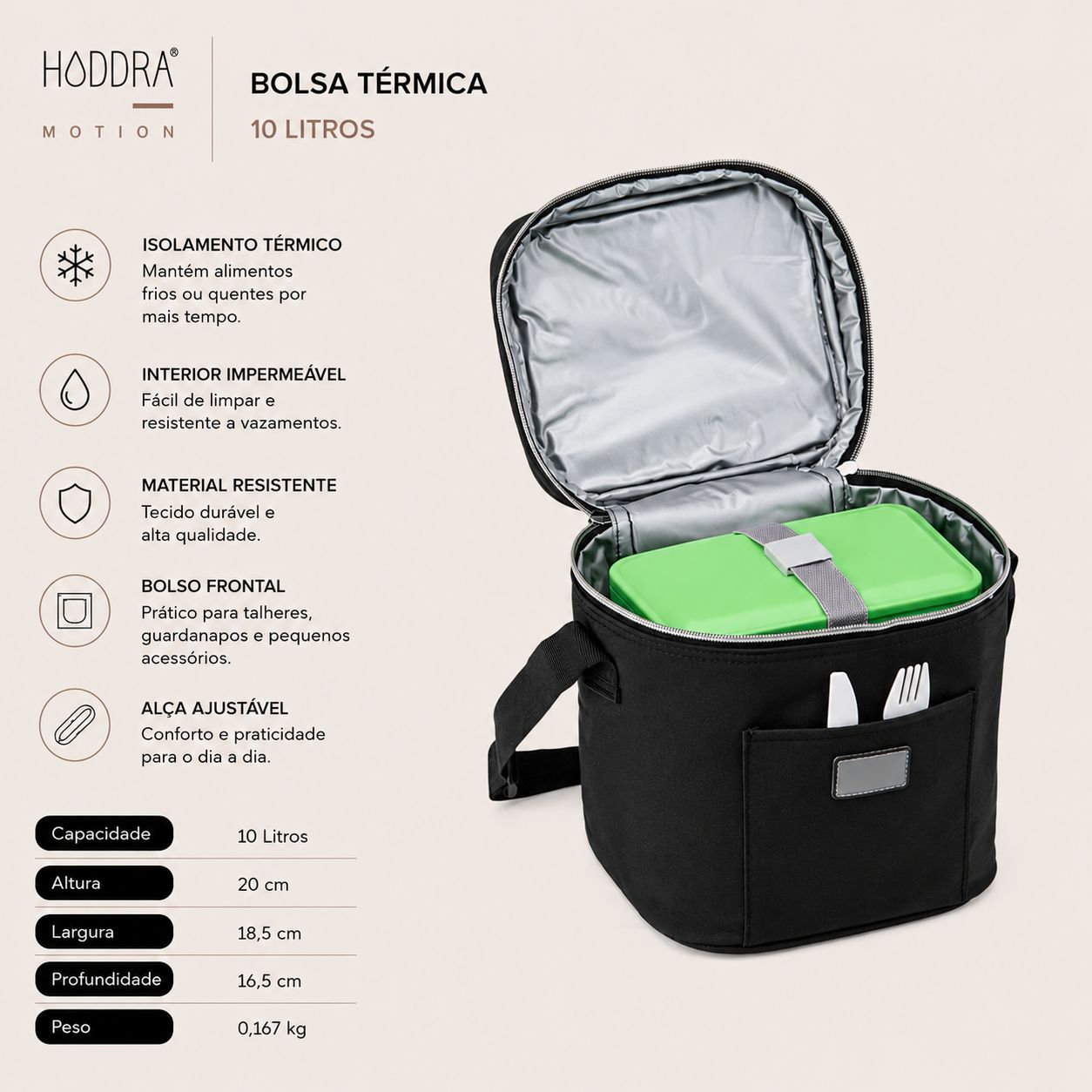 Bolsa Térmica HIDDRA 10L | Rosa