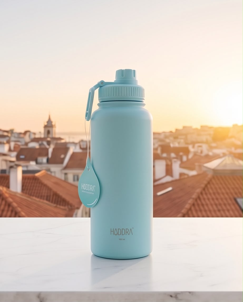 Garrafa Térmica Haddra 1000ml Inox