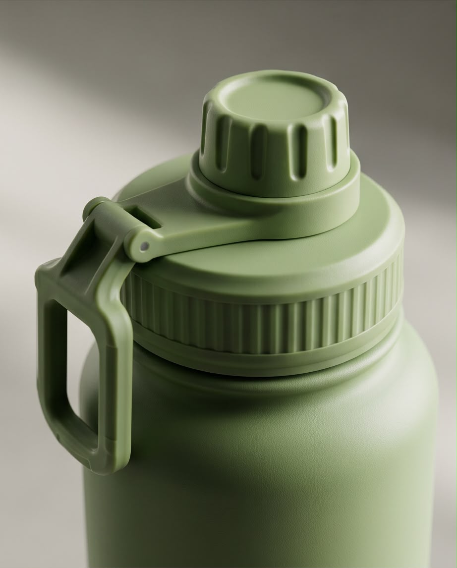 Garrafa Térmica Haddra 1000ml Inox