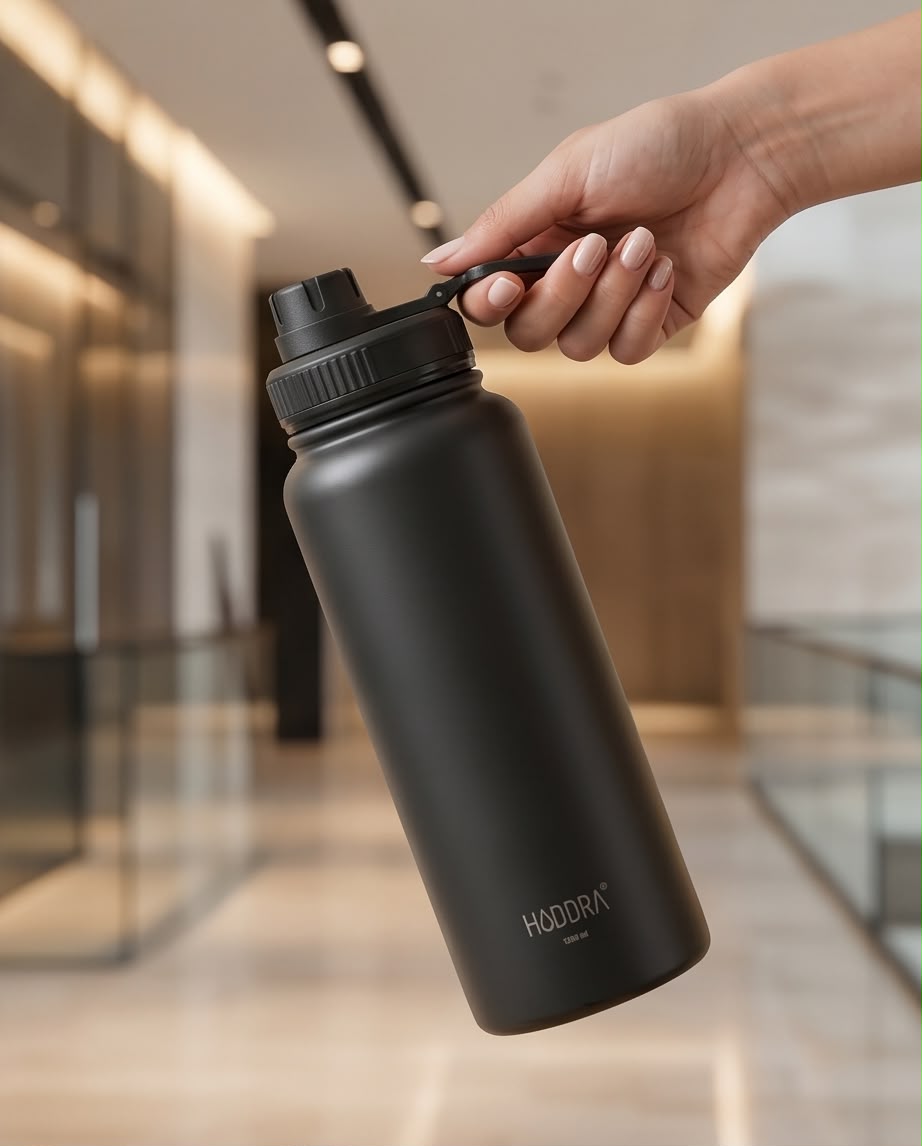 Garrafa Térmica Haddra 1200ml em Aço Inox