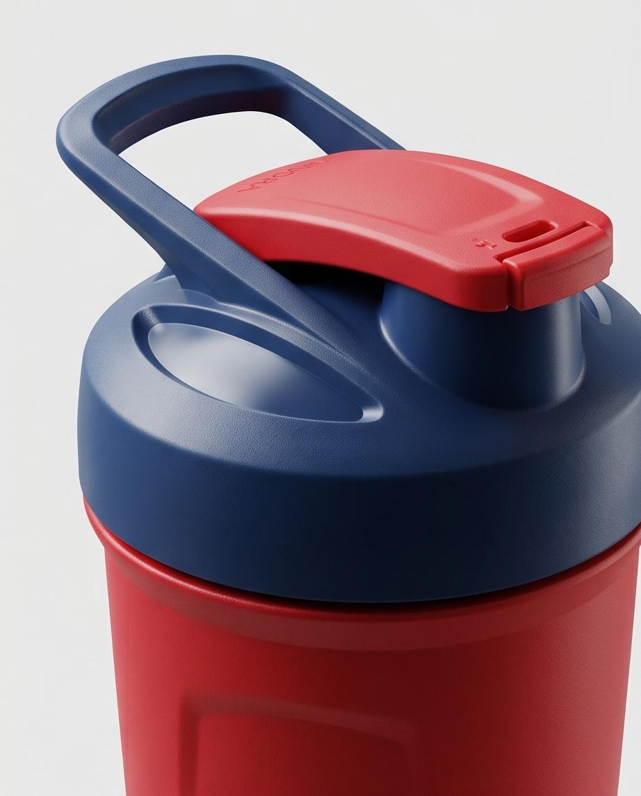 Coqueteleira Térmica Haddra Vibe 600ml com Mola