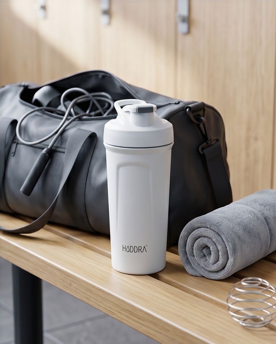 Coqueteleira Térmica Haddra Vibe 600ml com Mola