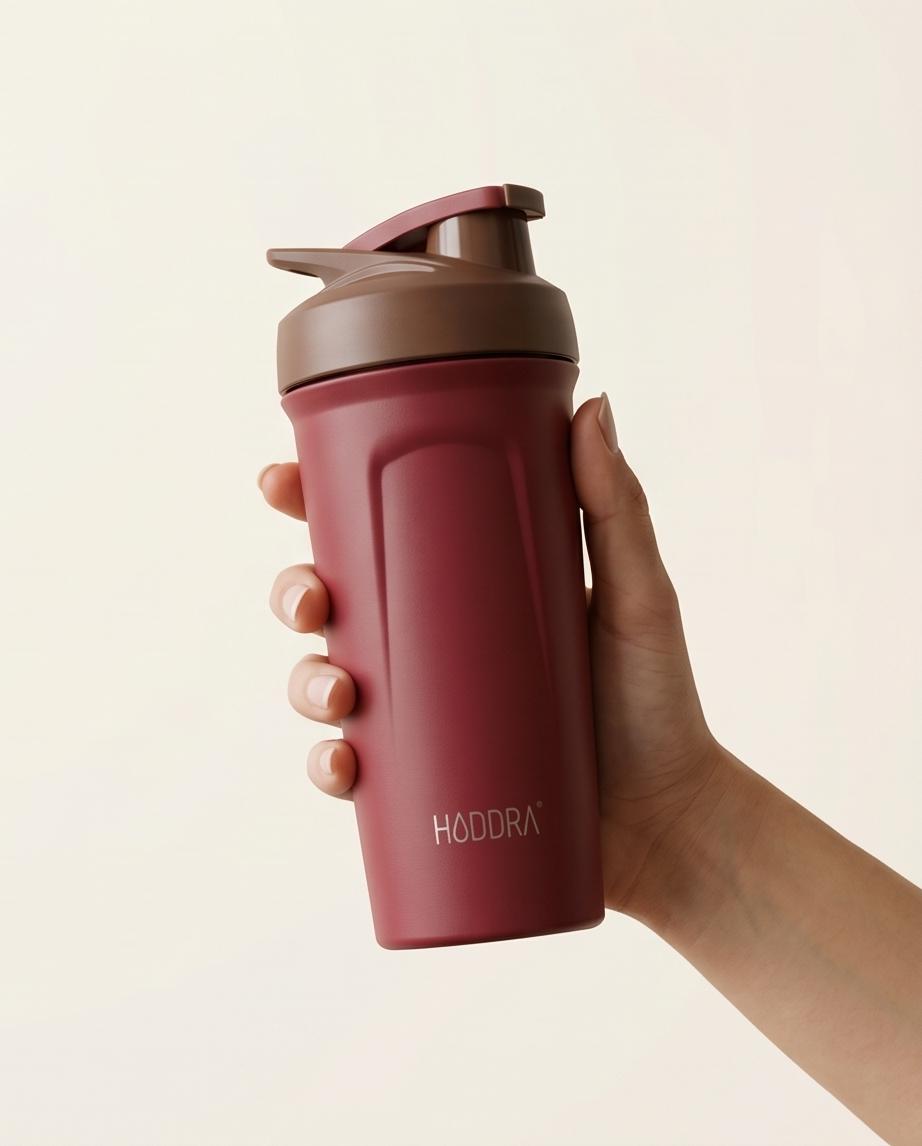 Coqueteleira Térmica Haddra Vibe 600ml com Mola