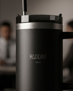 Copo Térmico Haddra 1200ml com Canudo Inox e Alça